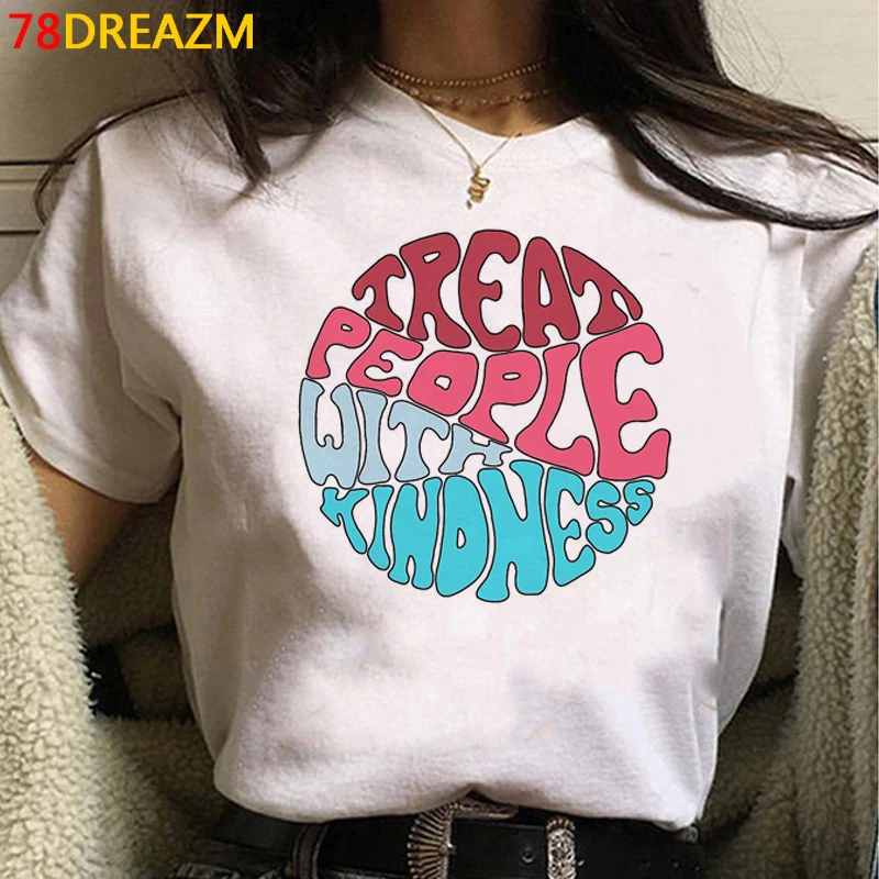 Fine Line Harry Styles Tpwk Treat People with Kindness t shirt tshirt femme vintage 2020 print kawaii top tees ulzzang vintage friends t shirt