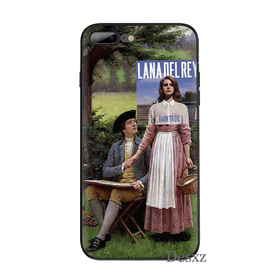 Desxz Lana Delei чехол для телефона TPU iPhone 11 Pro X XS Max XR 6 6s 7 8 5S SE защитный чехол| |