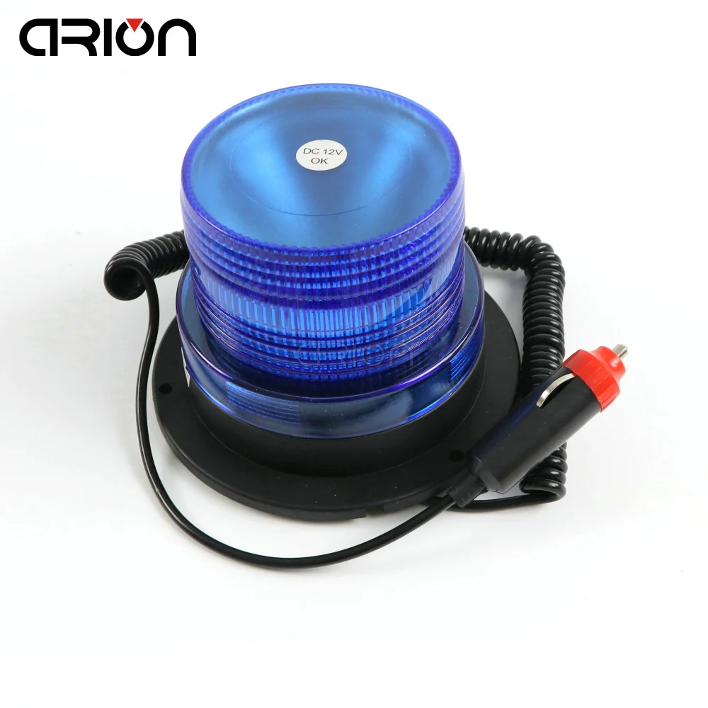 

CIRION DC12V 24V Blue Car Truck Strobe flash beacon Warning light Strobe Emergency light Police lights Lamp Free shipping