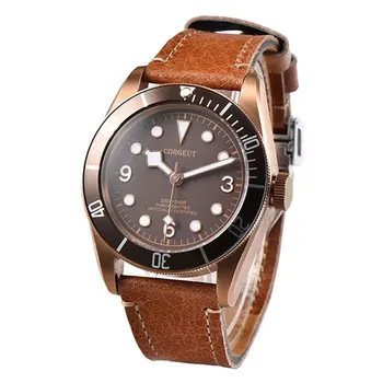 

mens watch Automatic 41MM coffee dial case 41mm NH35、Miyota8215 Sapphire Glass Waterproof swim Luminous Mechanical wristWatches