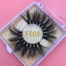 MIKIWI с фокусным расстоянием 25 мм ресницы 3DMink ресницы крест-накрест Накладные ресницы не тестировалось на объемные норковые ресницы резкие глаза ресницы инструменты для макияжа