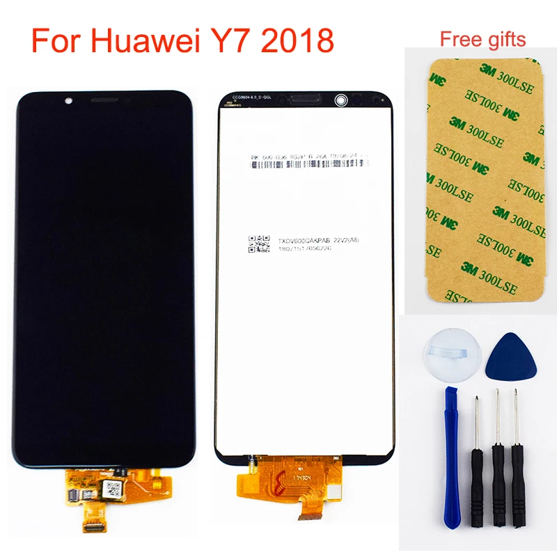 

For Huawei Y7 2018 / Y7 Prime 2018 / Y7 pro 2018 LCD Display Panel Screen Module + Touch Screen Digitizer Sensor LCD Assembly