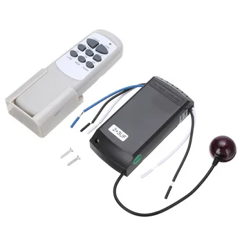 

Home Controller Timing Digital Ceiling Fan Light Universal Receiver Fan Remote Controller 220/240V Lamp Switch Control Wireless