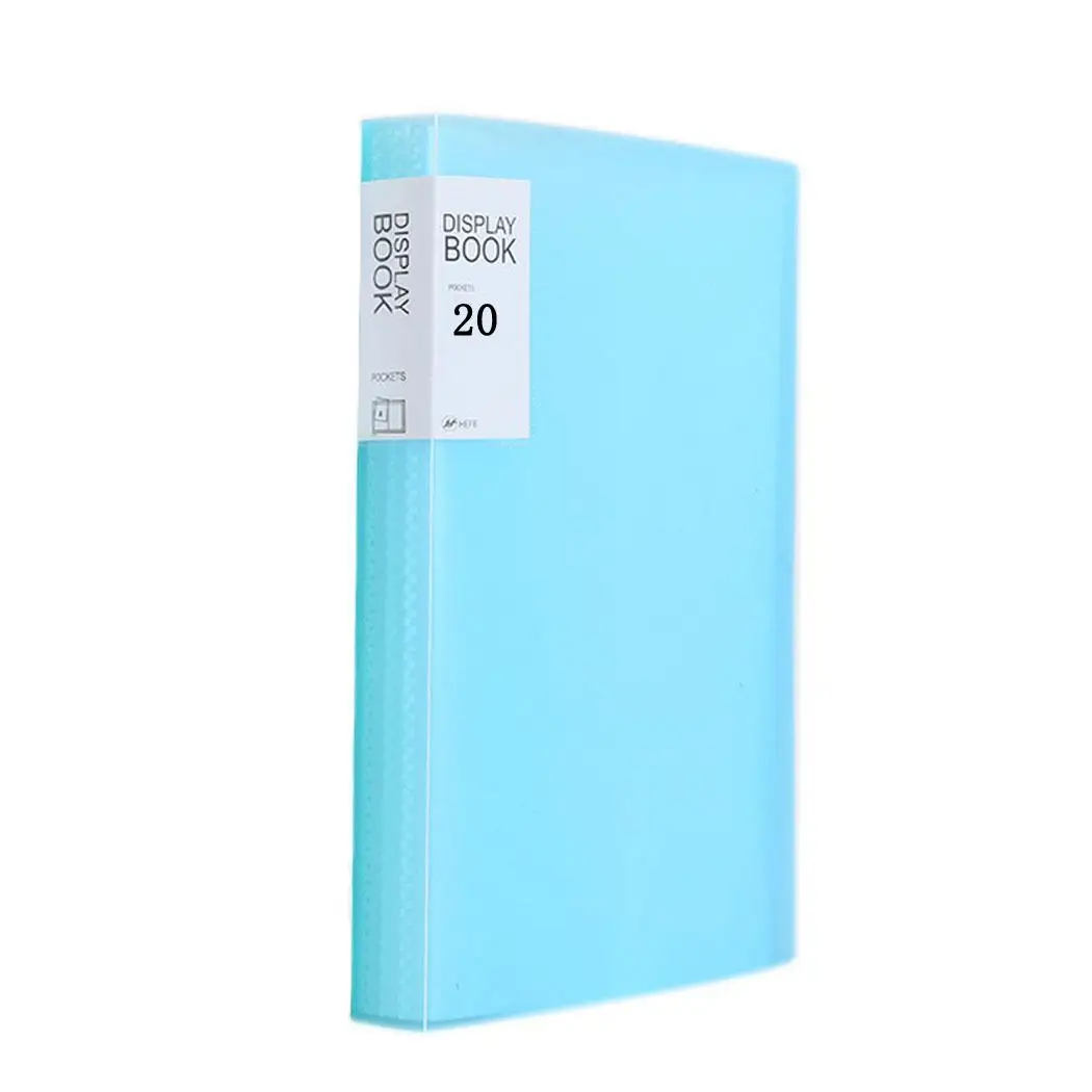 

A4 File Holder Document Folder Organizer Student 20 Pages, 40 Pages, 60 Pages Office Supplies
