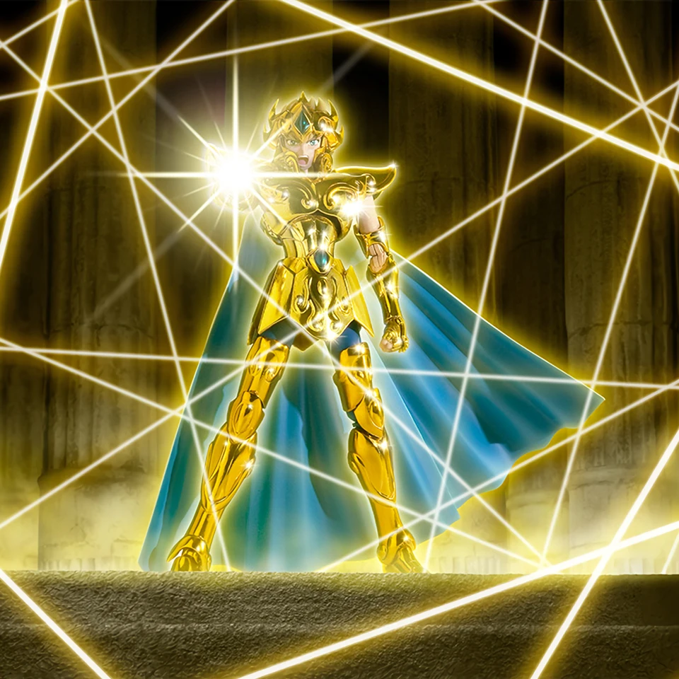 Tronzo Bandai Saint Seiya EX Лев Aiolia Revival версия Миф EX золото-Aiolia фигурку металлический Броня модель игрушки