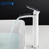 GAPPO Basin Faucet white chrome waterfall tap washbasin bath faucets brass basin mixer bathroom sink faucet water tap mixer ► Photo 2/6