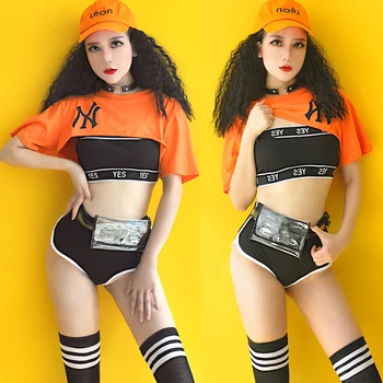 

Nightclub Female Singer Gogo Dancer Stage Performance Clothes Jazz/Hip Hop/Modern/Pole Dance Clothes Ds Dj Rave Outfit DQL3191