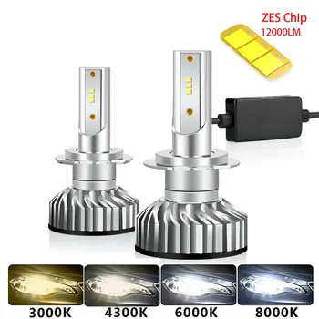 

Mini Canbus H4 LED H7 Car Headlight ZES H3 H1 9005 9006 HB4 H11 LED Auto Fog light Bulb 4300K 6000K 8000K 12000LM 12V