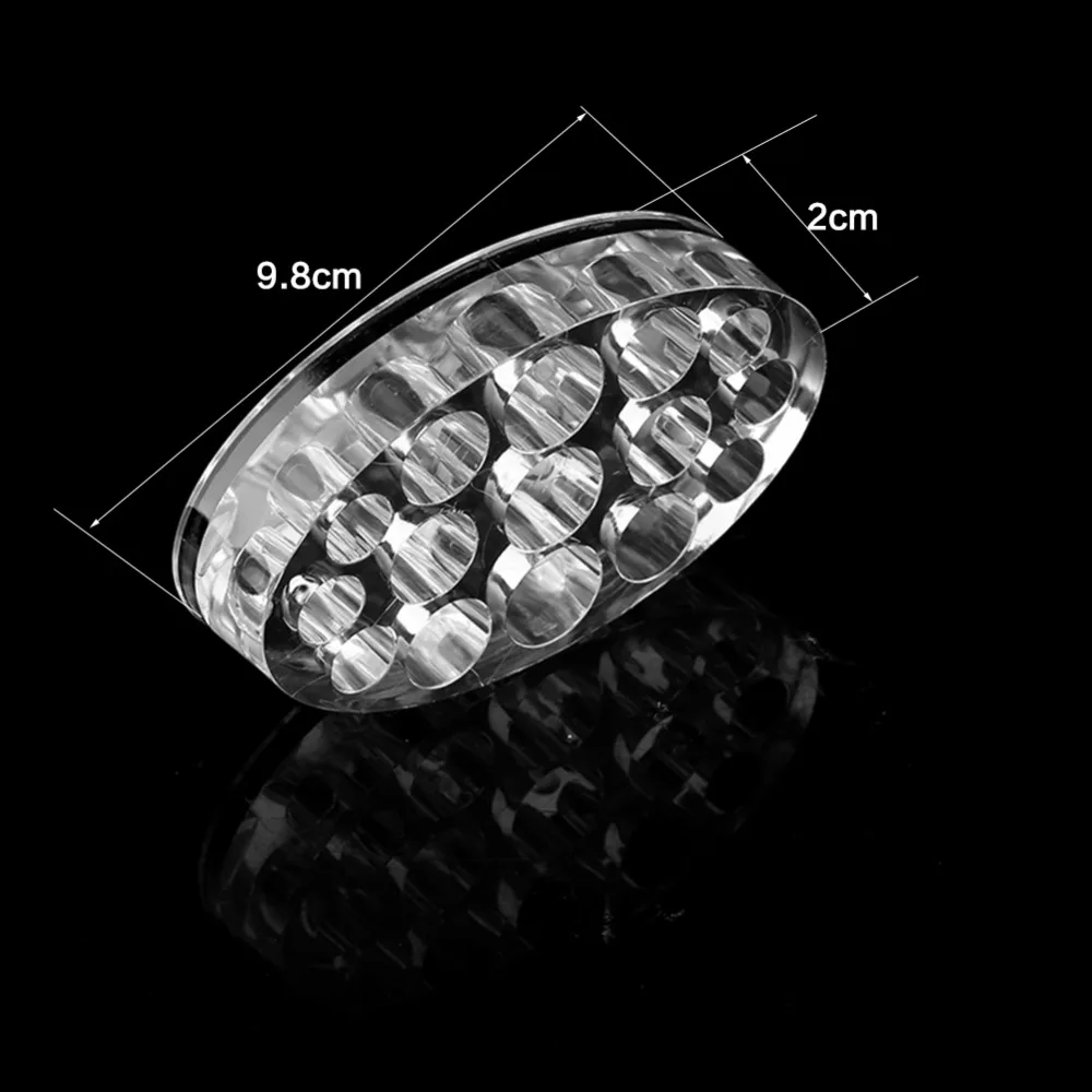 15 отверстий, многоразмерный акриловый пигмент для татуировки, овальные чашки, подставка, держатель для перманентного макияжа, аксессуары для тату, чернила, колпачки, контейнер для хранения