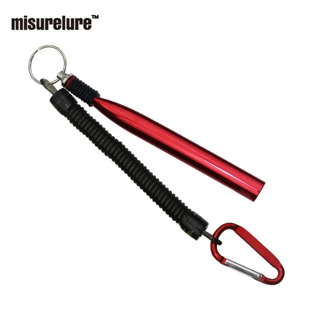 

Portable Aluminum Soft Bait Stick Lure Fishing Tool with 10 Rubber O-Rings Fishing Tool For Stick Baits Drop Shipping