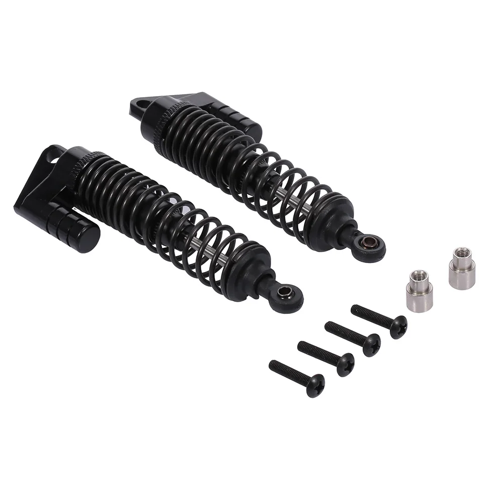 

2PCS 90mm RC Car Shock Absorber Aluminum Alloy Damper CNC Machining RC for Axial SCX10 D90 Car 1/10 1/8 RC Crawler