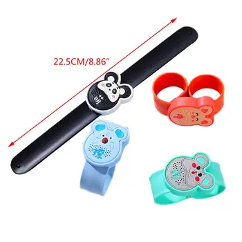 

Kids Cartoon Mosquito Repellent Plant Oil Bracelet Anti-mosquito Pest Repeller K1KC