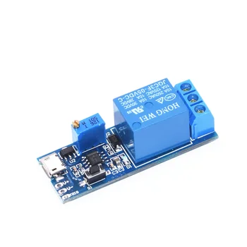 

Free Shipping 10pcs 5V -30V Delay Relay Timer Module Trigger Delay Switch Micro USB Power Tool
