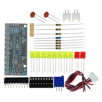 

Electronic DIY Kit LM3915 Audio Level Indicator Production Suite DC 9V-12V Audio Indicator Suite