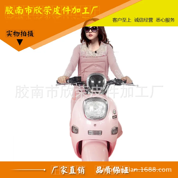 

E-BIKE Windshield Winter Thick plus Velvet New Style Extra Large Anti-Rainwater Warm with Grip Cover