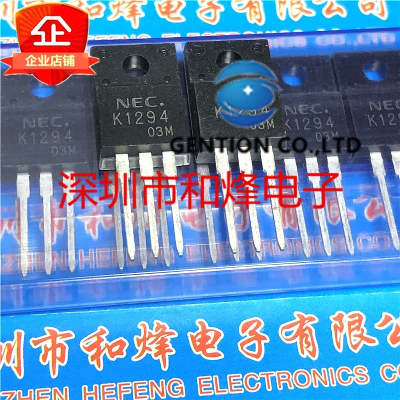 

10 шт. 2SK1294 K1294 Φ N channel 60V 40A TO-220F 100% новый и оригинальный