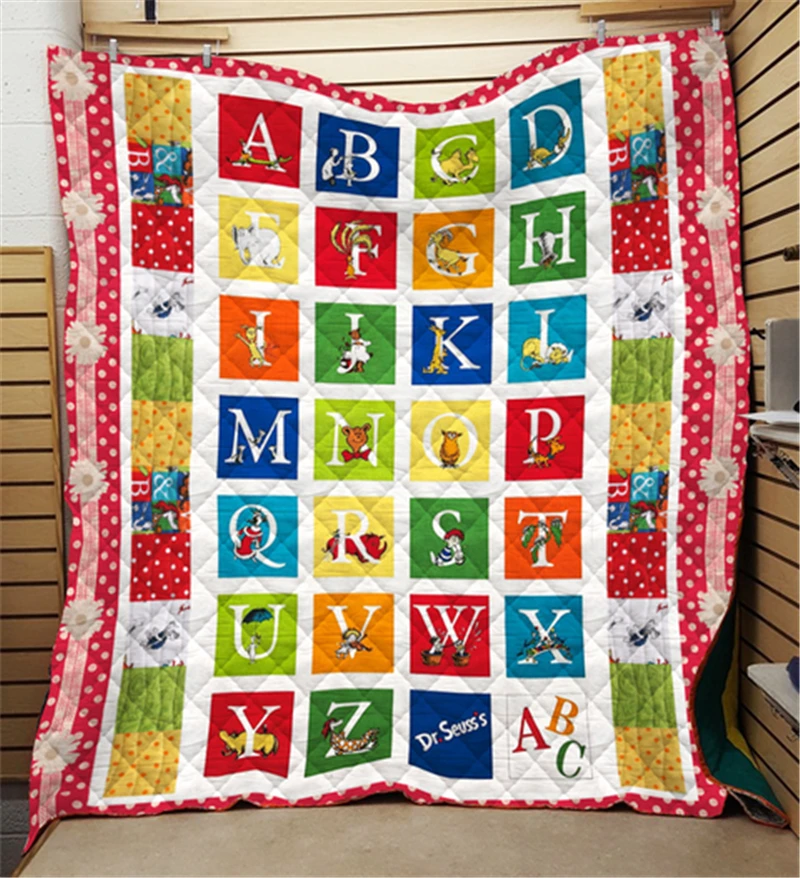 Summer-Elephants-Print-Quilt-For-Kids-School-Adults-Bed-Soft-Warm-Thin-Blanket-Cotton-Quilt-King (4)