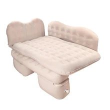 E-FOUR удобный автомобильный надувной матрас, автомобильная кровать, портативный тканевый матрас с 2 воздушными подушками для отдыха во время сна
