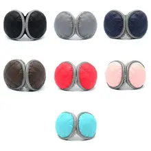 Унисекс водонепроницаемые наушники со светоотражающей полоской, плюшевая подкладка, складное покрытие для ушей, водонепроницаемые наушники