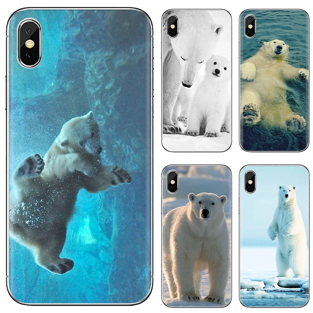 Мягкий чехол Polar bear in the shore of Alaska для Samsung Galaxy A10 A40 A50 A70 A3 A5 A7 A9 A8 A6 Plus 2018 2015 2016 2017 |