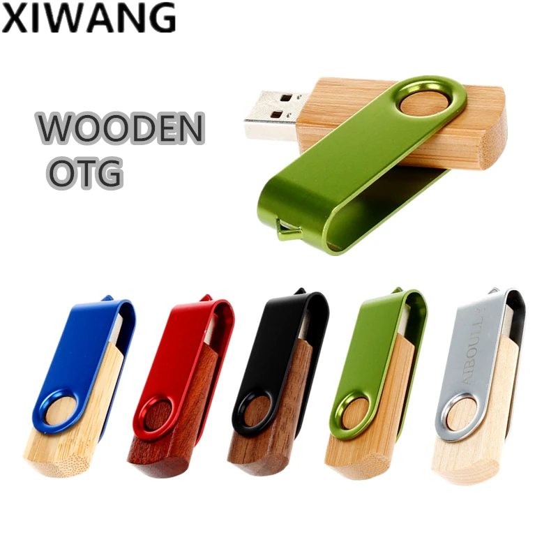 XIWANG настраиваемый логотип компании деревянный поворотный USB флэш-накопитель Memory Stick 4 ГБ 8 ГБ 16 ГБ 32 ГБ 64 ГБ произвольный логотип флешки