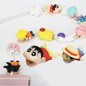 

Cartoon Characters USB Cable Protector Cable Organizer Data Line Management Charging Safe Protection Cable Winder For All Phone