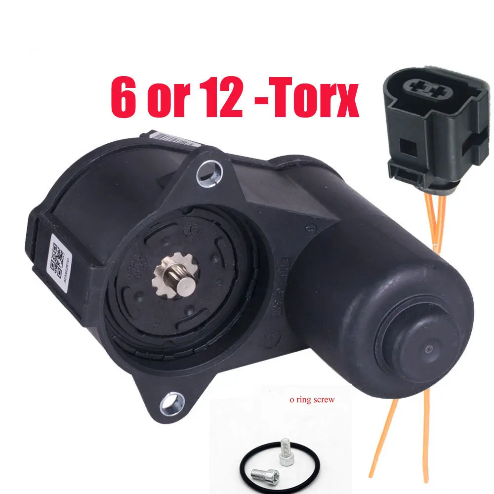Серводвигатель заднего тормоза Torx 6/12 3C0998281 3C0998281B 32330208 для VW Passat B6 CC Tiguan Audi |