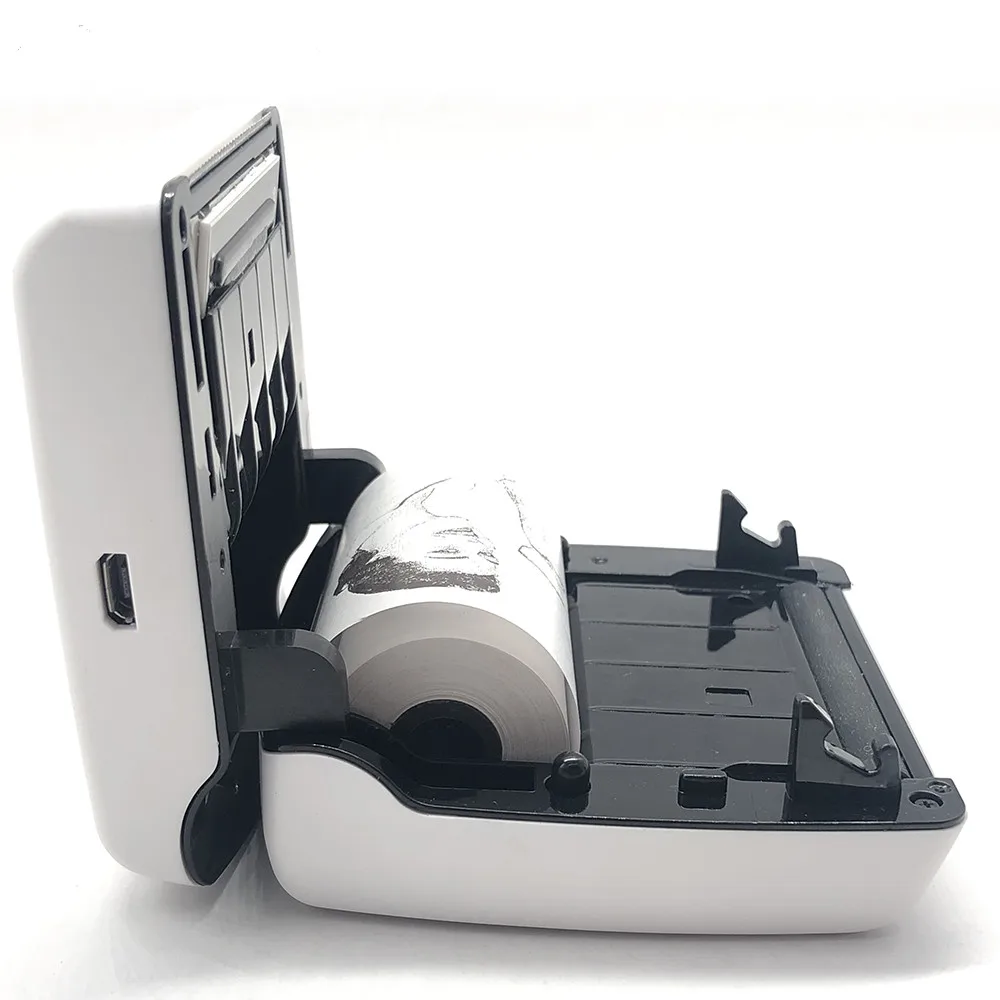 smart mini thermal photo printer portable bluetooth printer pocket inkless printer label printer receipt printer baypage (8)