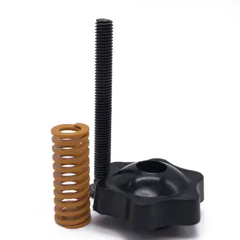 

Hot Bed Spring Leveling Kit Adjustment Nut + Springs + M5*40 Screw Heatbed Kit For 3D Printer Ultimaker 2 High Quality C26