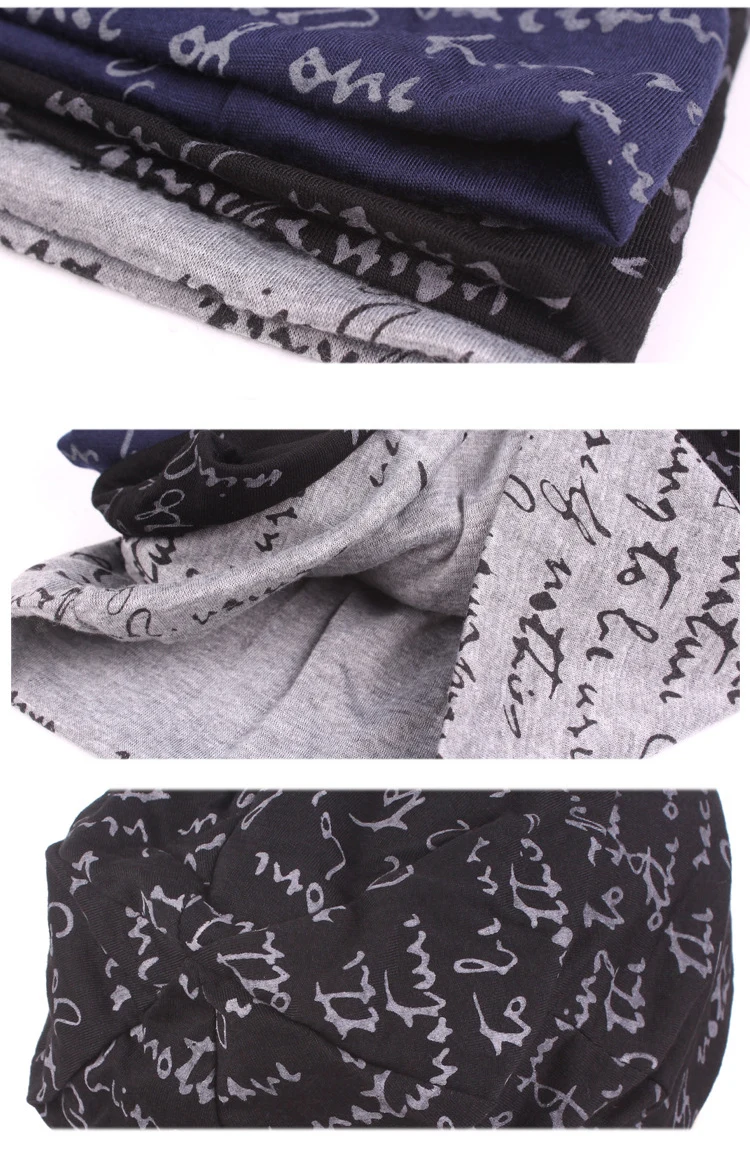 RoxCober модная шапка бини осень зима хлопок Повседневные шапки хип-хоп Snap sluch Skullies Bonnet gorro Hat