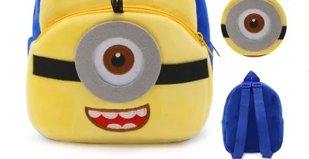 22 23cm Children Plush Cartoon School Backpacks Bags hot new fashion cute soft pretty good quality Holiday christmas birthday Gift - Цвет: 22