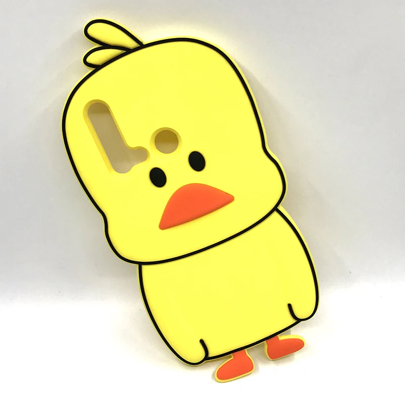 

Cute 3D Yellow Duck Case For Huawei Y6 Prime 2018 Honor 10 Lite 7C 7A Pro 8X 8A P Smart 2019 Soft Silicone Cartoon Back Cover