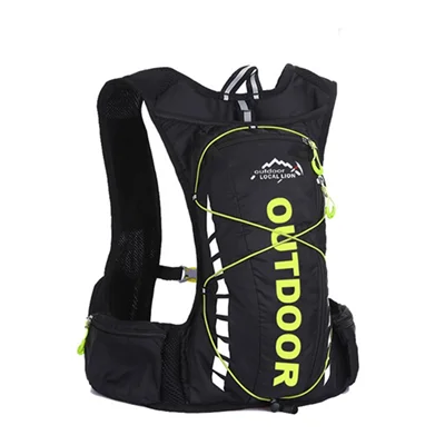 10L мужской женский горный велосипед с водонепроницаемой сумкой для воды на открытом воздухе велосипедный рюкзак для альпинизма пешего туризма Походное питье Велоспорт рюкзак - Цвет: Bicycle Backpack