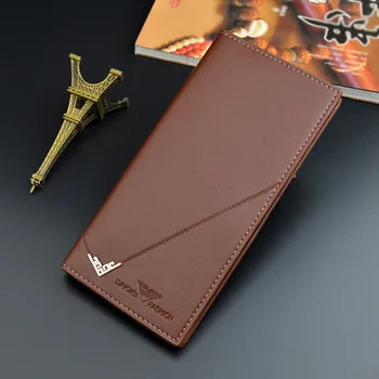 

NEW Men Wallet Men Purse Long Wallet Card Holder Coin Pocket Phone Pocket Brand Men Bags Pu Leather Big Capacity TQ85