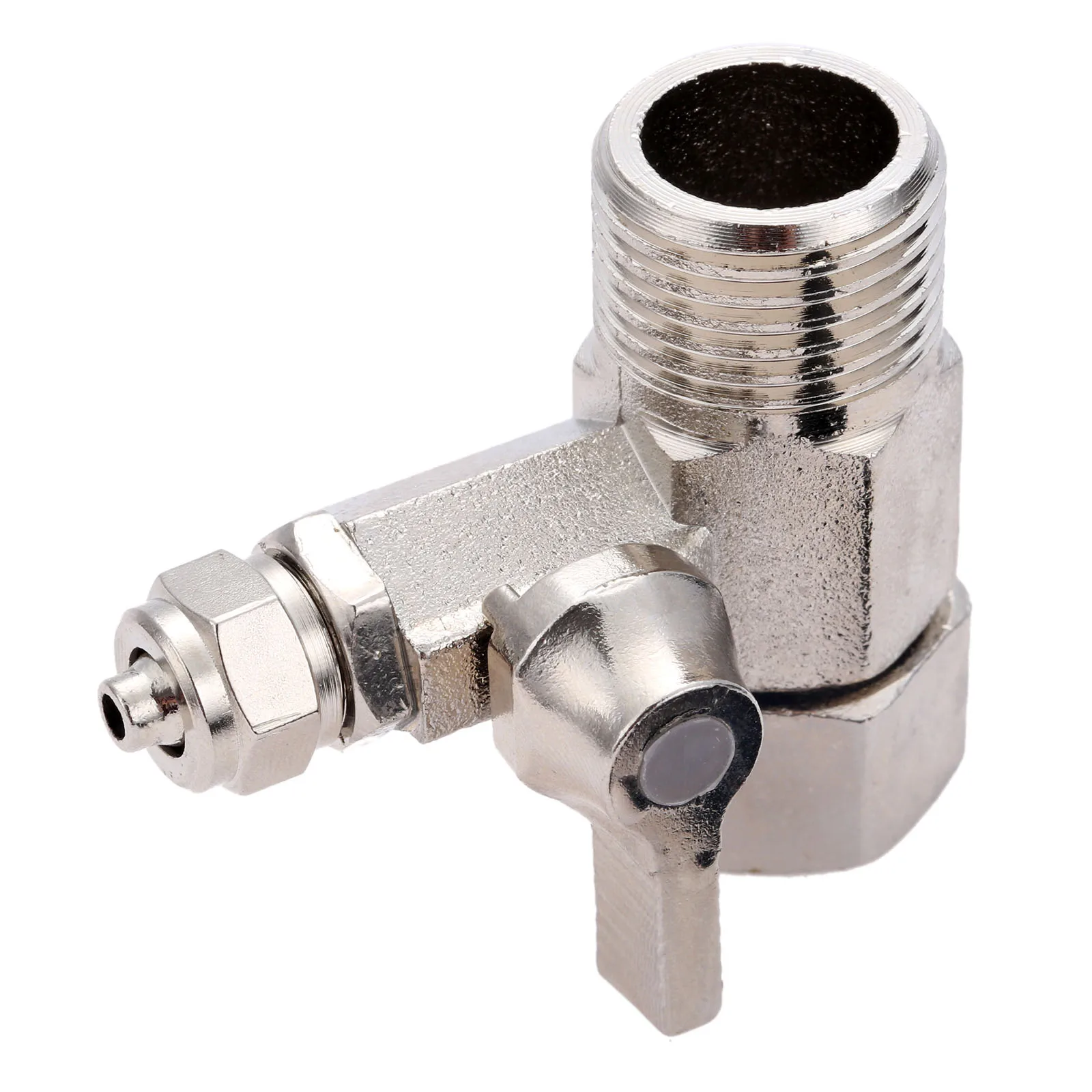 

Тройник обратного осмоса, шланг с наружным диаметром 1/4 дюйма x 1/2 дюйма, внутренняя резьба BSP, 3-ходовой металлический шаровой клапан для системы обратного осмоса воздушного масла, аквариума