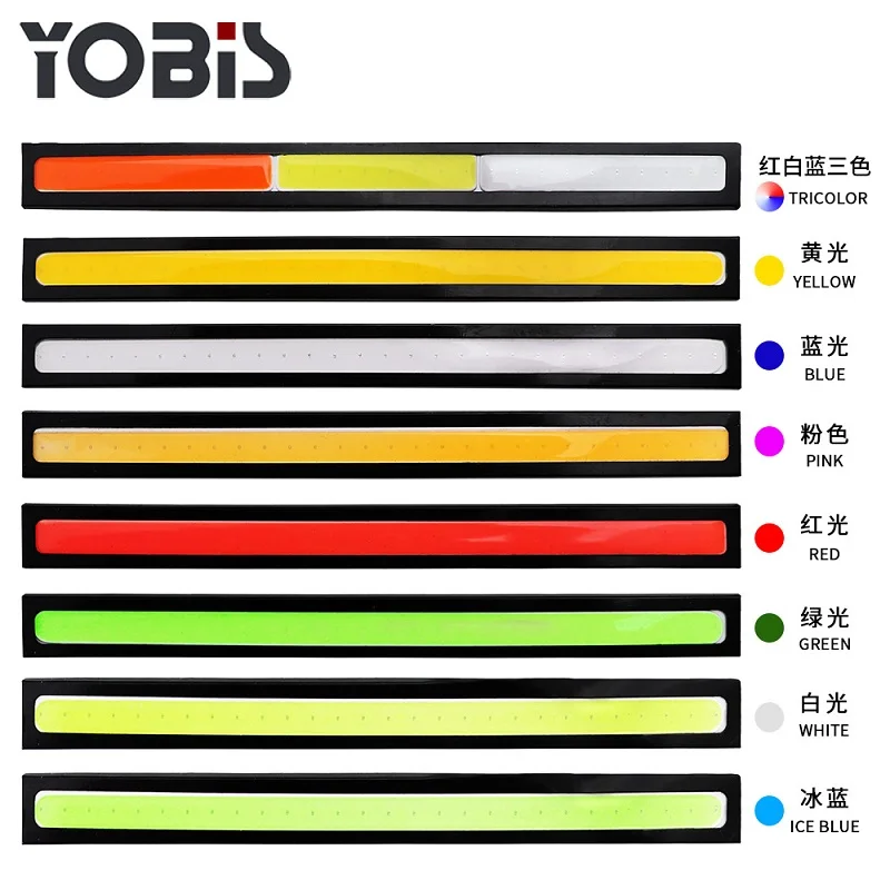 2 шт. Лучшие продажи cob 17 см универсальные дневные ходовые огни, cob дневные ходовые огни Светодиодный ультра тонкий водонепроницаемый