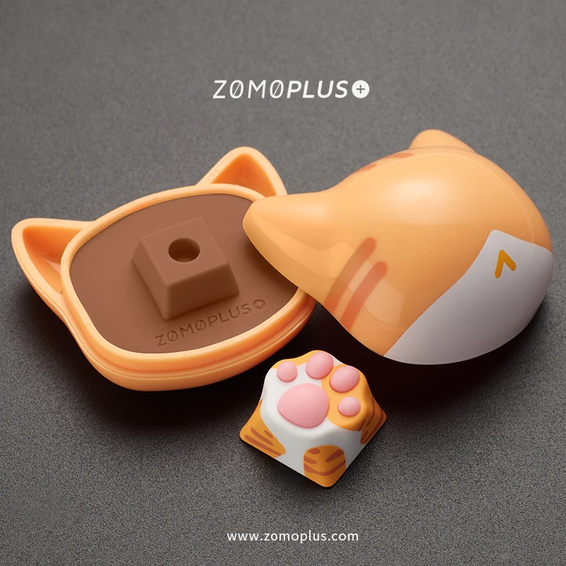 Zomo Plus Multi Color Abs Silicon Artisan Keycap Mechanical Keyboard Kawaii Cat Paw Keycap Mice Keyboards Accessories Aliexpress
