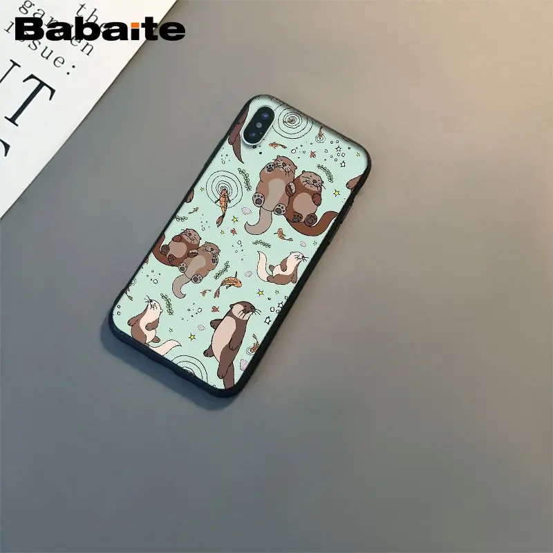 lovely cute Otter water animal