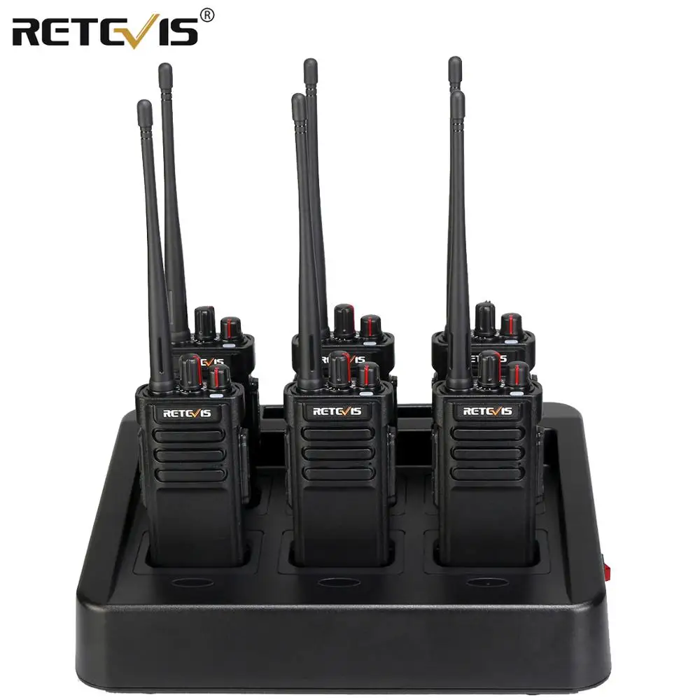 Retevis RT29 IP67 Водонепроницаемый (опционально) Walkie Talkie мощный трансивер 6 шт. двухстороннее радио + RTC29