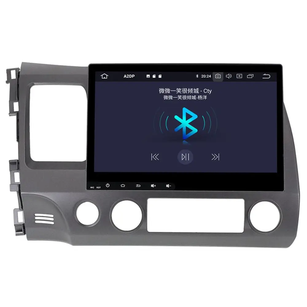 4+64 6 core Android 9.0 Car Stereo Smart Multimedia DVD Player GPS for Honda CIVIC 2006-2011 Audio radio tape recorder head unit