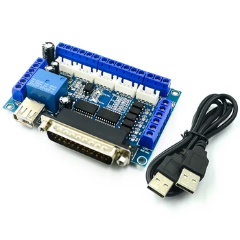 

High-quality 5-axis interface board USB interface board, moudle motion control card, CNC engraving with USB cable