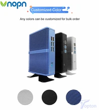 Mini PC Intel i5 7200U i3 7100U DDR4 DDR3 Nuc computadora Linux Windows 10 Pro 1 * mSATA 1*2,5 ''SATA 4K HTPC HDMI VGA