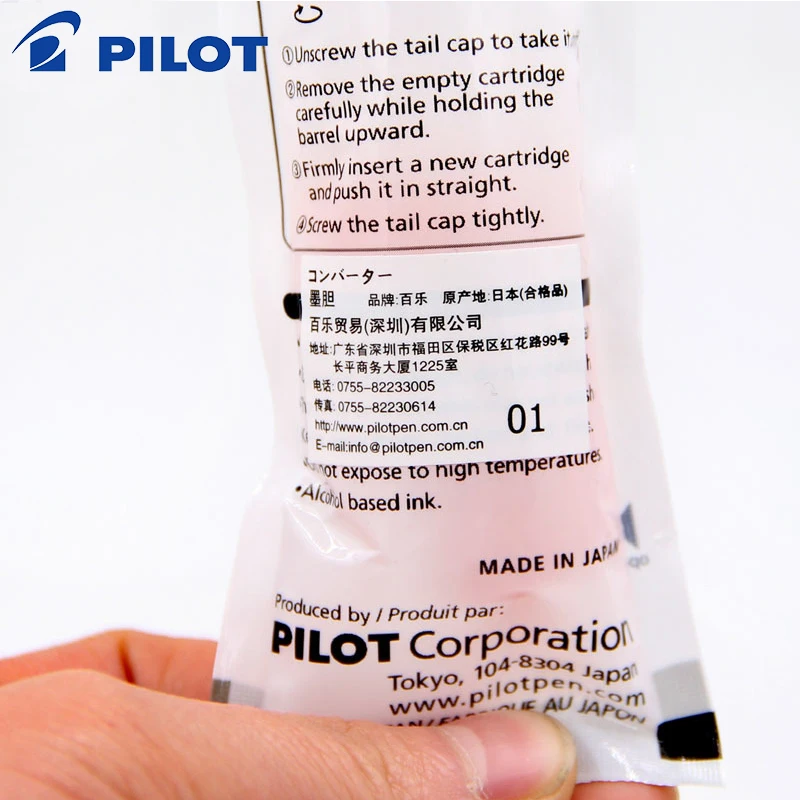 Pilot Ink Cartridge Pilot Whiteboard Marker (Board Master) Refill Writing Supplies Japan Imported