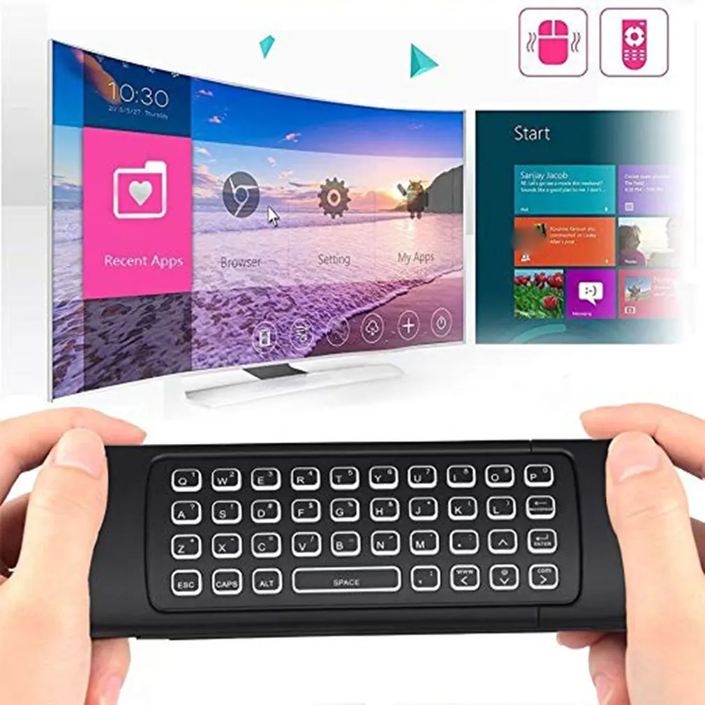 Mx3 Air mouse Голосовая версия с задней подсветкой Android Smart wireless Air mouse пульт дистанционного управления T3 мышь и клавиатура
