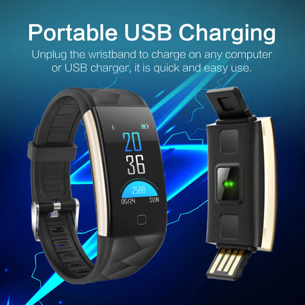 T20 Smart Bracelet Smartwatch With Blood Pressure Heart Rate Monitor Sport Activity Tracker Fitness Smart Band for Iphone Xiaomi