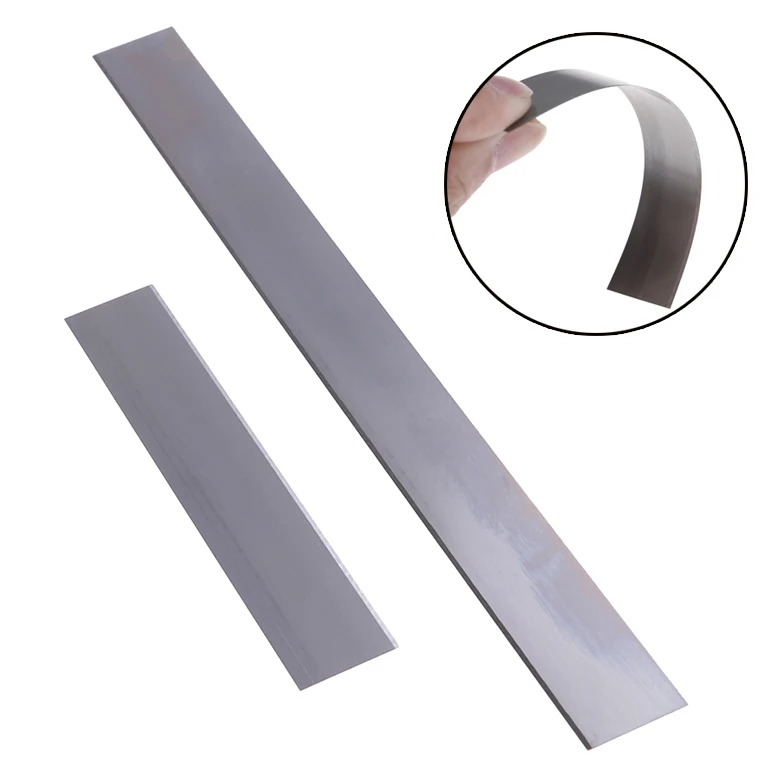 2 uds. 4 /8 DIY Acero inoxidable cortador de arcilla cuchillas flexibles cortador de arcilla polimérica cortar herramientas de corte arte esculpir