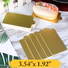 100 шт торта база прямоугольник креативные бумажные декоративные торт картон торт доска