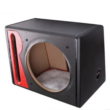 

10-Inch Car Subwoofer Empty Box Sackbut Box Bass Box Vehicular Audio System Overweight Wooden Box