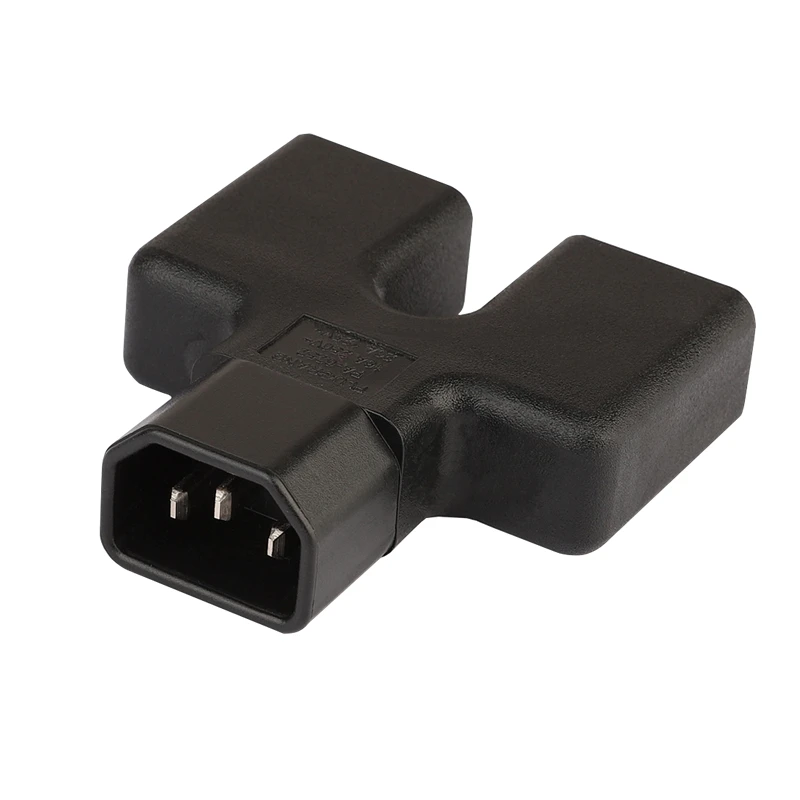 C14-2* C19 два в одном IEC320 C14 до 2* IEC 320 C19 адаптер питания переменного тока rразъем конвертер гнездо «Папа-мама» конверсионный штекер