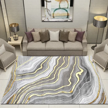 

Luxury Nordic Carpet Modern Rug Living Room Designer Center Floor Rug Large Geometric Soft Tapete De Sala Home Decor AD50CA